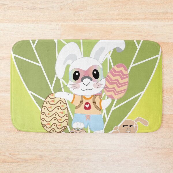 Item preview, Happy Easter -- Egg Hunter Cool Rabbit with Neon Glasses designed and sold by Moyanana.