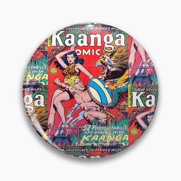 Item preview, Kaanga Jungle King Comic Cover designed and sold by RosarioDesigns.
