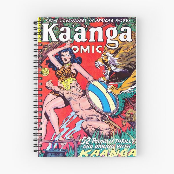 Item preview, Kaanga Jungle King Comic Cover designed and sold by RosarioDesigns.