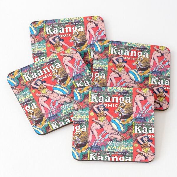 Item preview, Kaanga Jungle King Comic Cover designed and sold by RosarioDesigns.