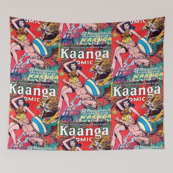Item preview, Kaanga Jungle King Comic Cover designed and sold by RosarioDesigns.