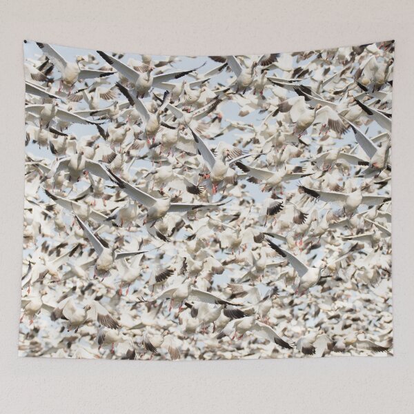 Item preview, Snow Goose Blizzard designed and sold by montanaartist.