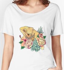 Pastel Bearded Dragon Women's Relaxed Fit T-Shirt
