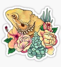 Pastel Bearded Dragon Sticker