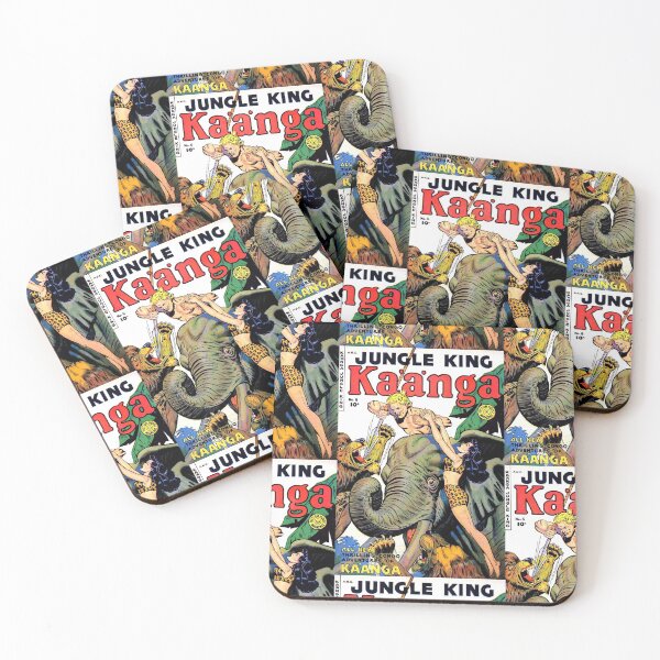 Item preview, Kaanga Jungle King Comic Cover designed and sold by RosarioDesigns.