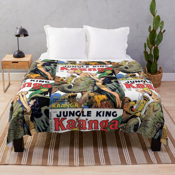 Item preview, Kaanga Jungle King Comic Cover designed and sold by RosarioDesigns.
