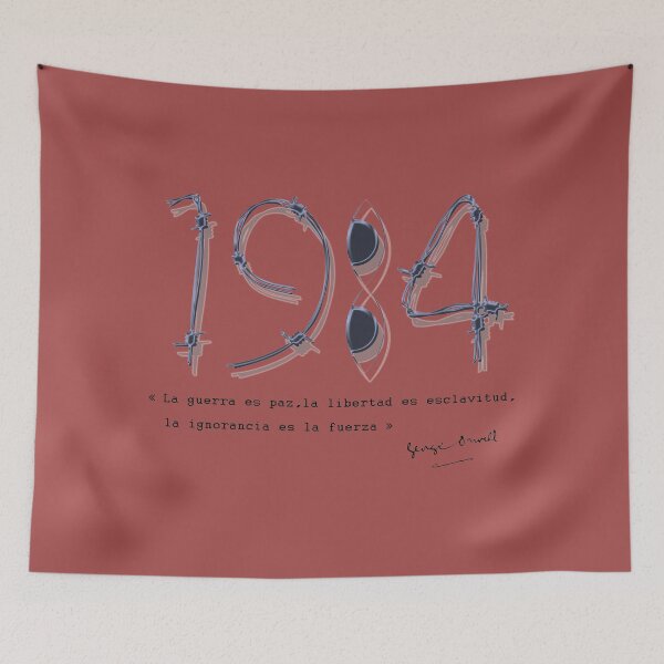 Item preview, 1984 - GEORGE ORWELL - NEW WORLD ORDER in SPANISH designed and sold by Perfomance.