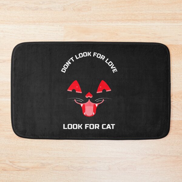 Item preview, Don't look for love look for cat with red nose designed and sold by ayaato.