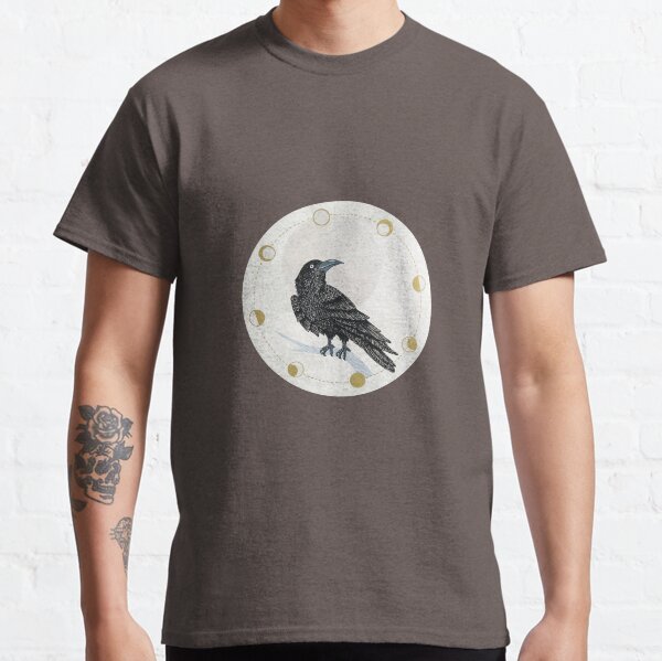 Raven and Moon Classic T-Shirt