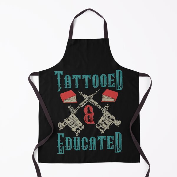 Item preview, Tattooed And Educated Tattoo Guns And Books designed and sold by curledup-cat.