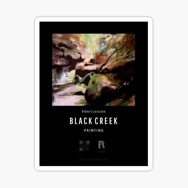 Albert Lascaux BLACK CREEK 1 - 03 Sticker