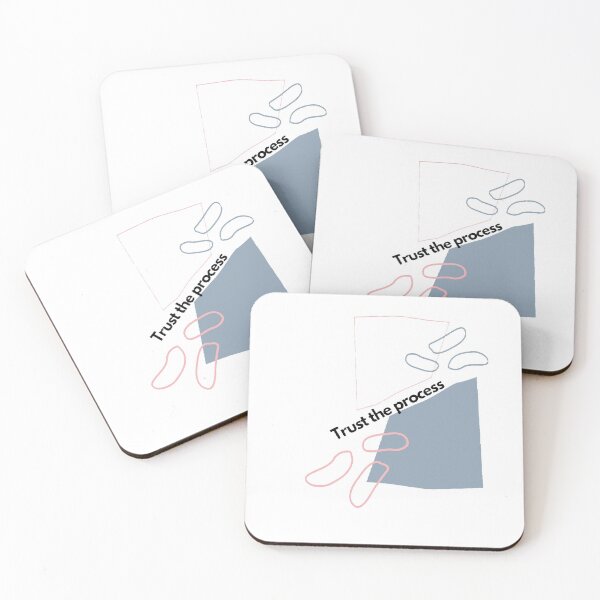 Artikelvorschau, Vertrauen Sie dem Prozess motivierend minimalistisches Design entworfen und verkauft von sarah-dargeen.