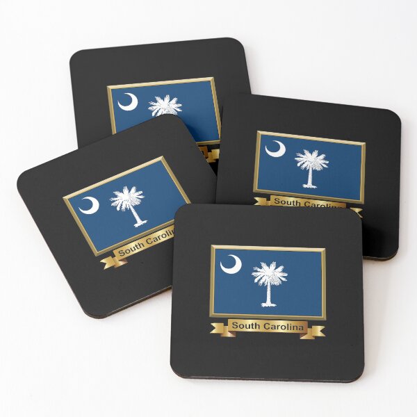 Item preview, South Carolina Flag Gifts, Masks, Stickers & Products (N) designed and sold by mpodger.