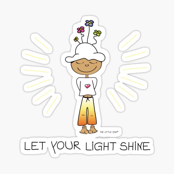 Let Your Light Shine Sticker