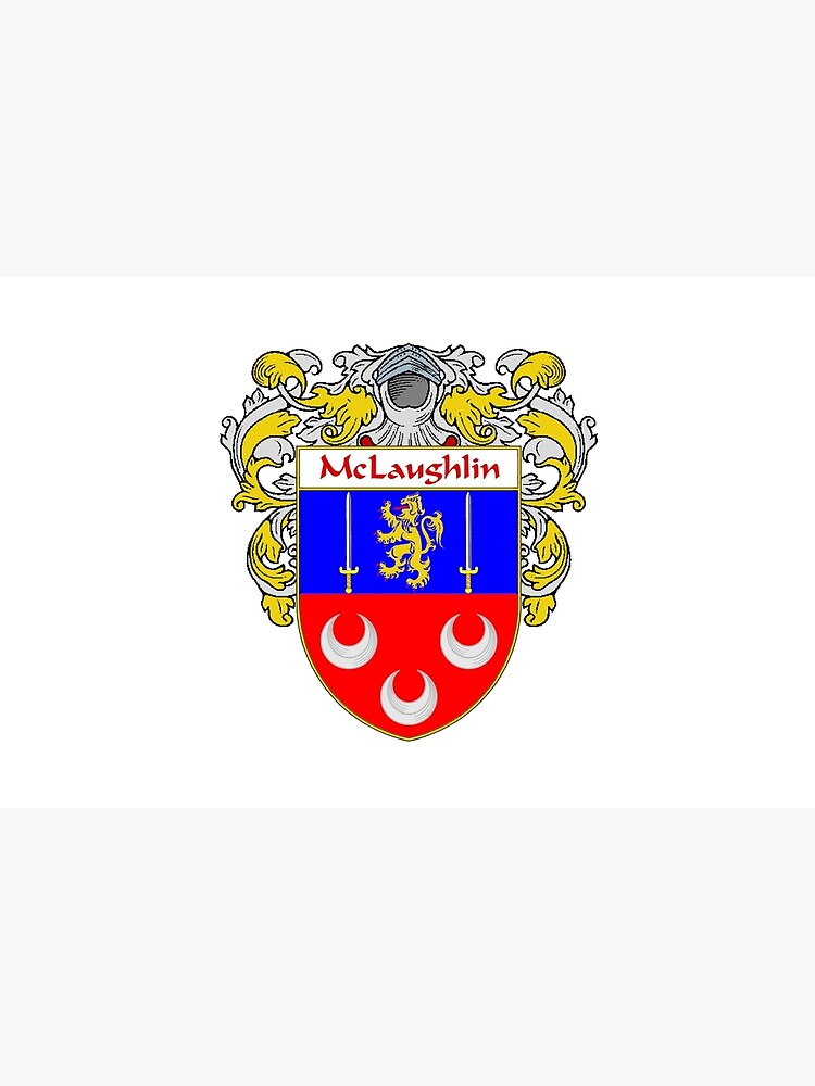 "McLaughlin Coat of Arms/Family Crest" Zipper Pouch for Sale by