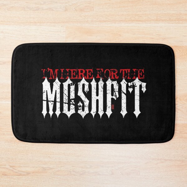 Item preview, Heavy Metal Quote Im Here for the Mosh Pit designed and sold by Ikaroots.