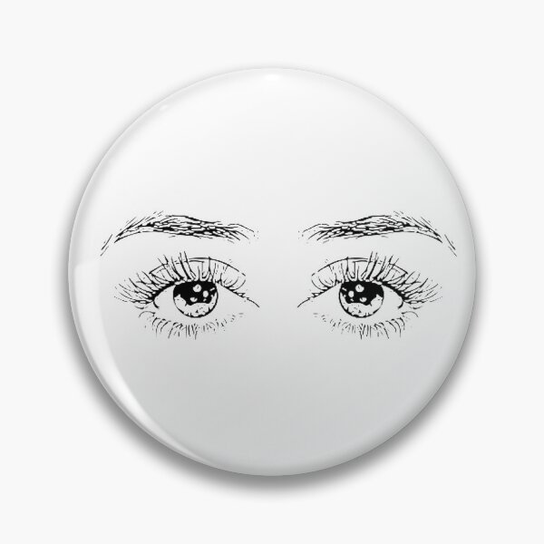 Item preview, A pair of monochrome eyes designed and sold by Nishinoyaoyaoya.