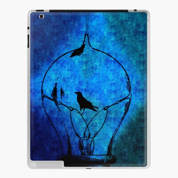 Lightbulb Crow iPad Skin