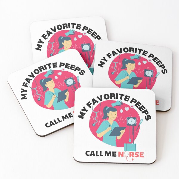 Item preview, My Favorite Peeps Call Me Nurse designed and sold by Gamers Hub.