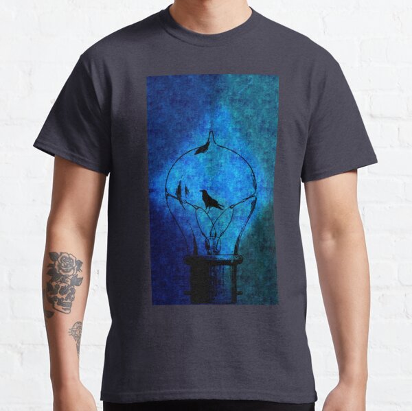 Lightbulb Crow Classic T-Shirt