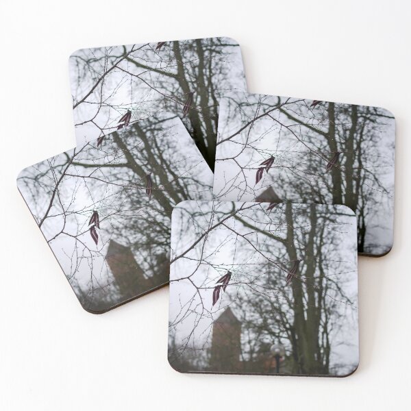 Item preview, Latvia's flag ribbons hanging on tree designed and sold by lena-maximova.