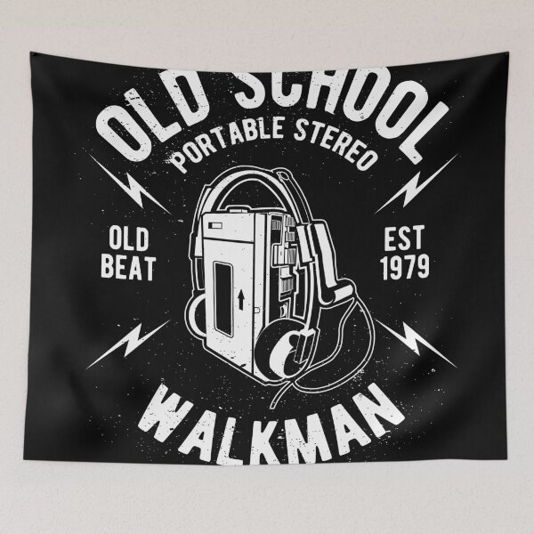 Item preview, Old School Walkman designed and sold by lunegreiros.
