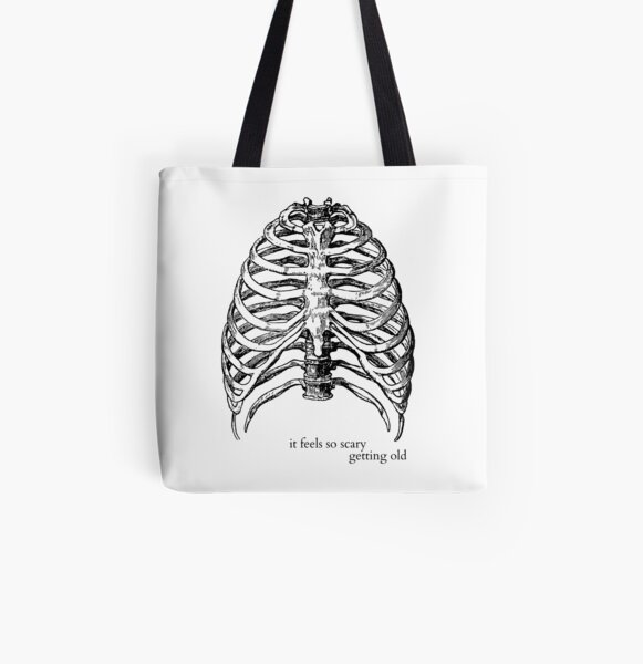 Getting Old (Lorde Ribs) All Over Print Tote Bag
