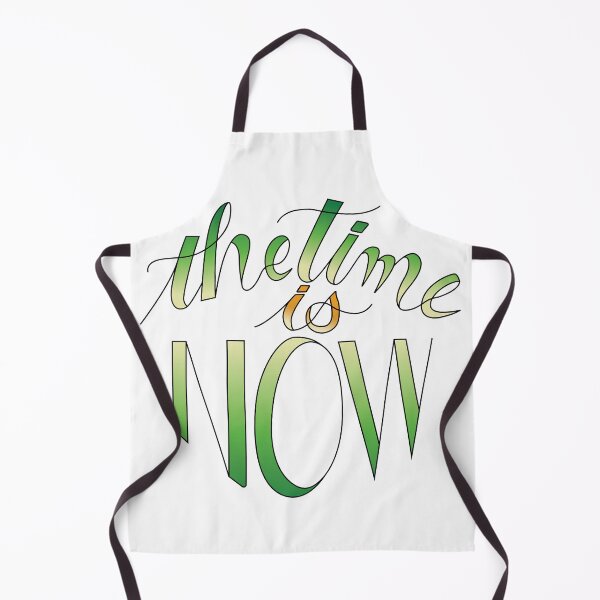 Item preview, The Time Is Now Lettering designed and sold by AlinaVuxanovici.