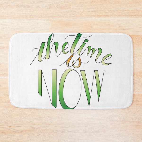Item preview, The Time Is Now Lettering designed and sold by AlinaVuxanovici.