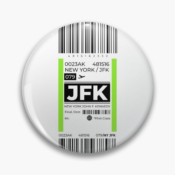 Item preview, JFK New York John F Kennedy Plane Boarding Ticket Airport designed and sold by theAcollection.