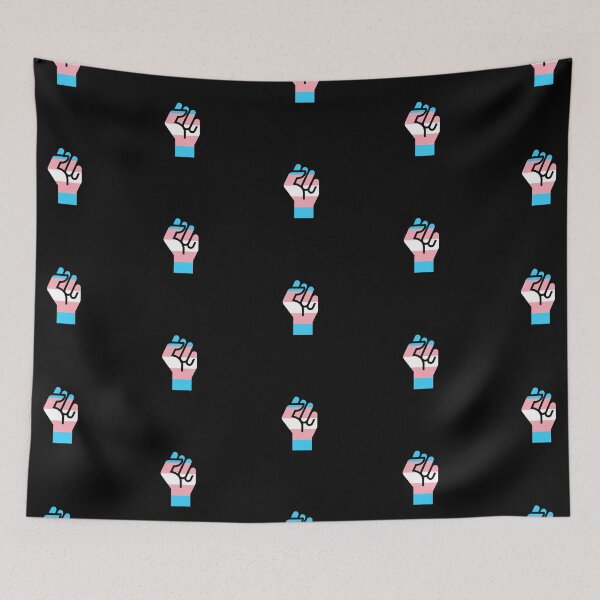 Item preview, Trans fist protest designed and sold by oxoxoxo.