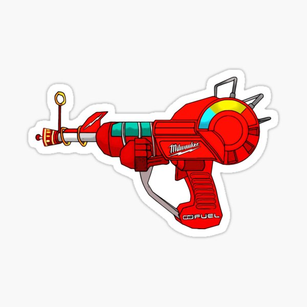Milwaukee Ray Gun Sticker