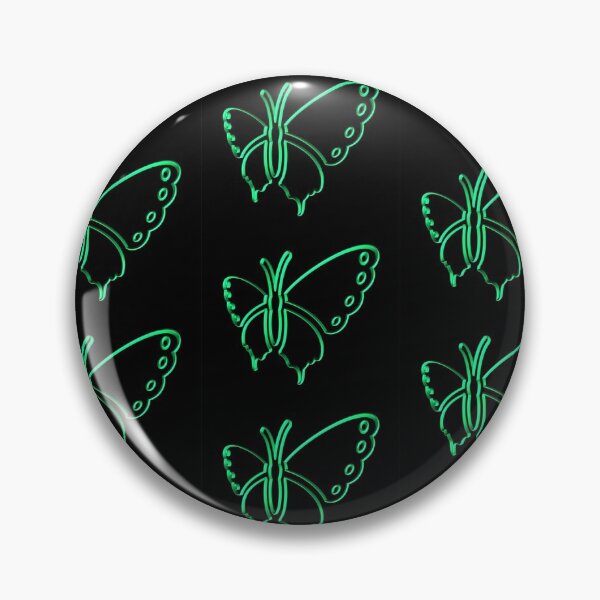 Artikelvorschau, Schmetterling 3D ~ Schwarz & Grün entworfen und verkauft von Boakes-Digital.