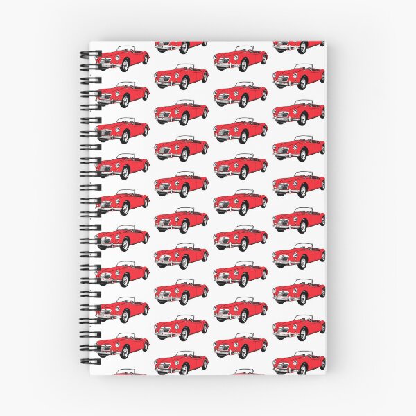 Item preview, MGA Roadster, red open top car designed and sold by Showcase Classic & Sports Car.