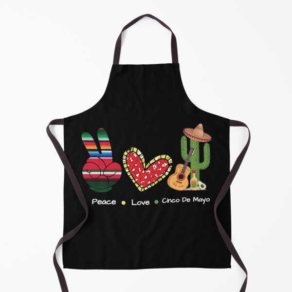 Item preview, Peace Love Cinco De Mayo  designed and sold by FTAPS.