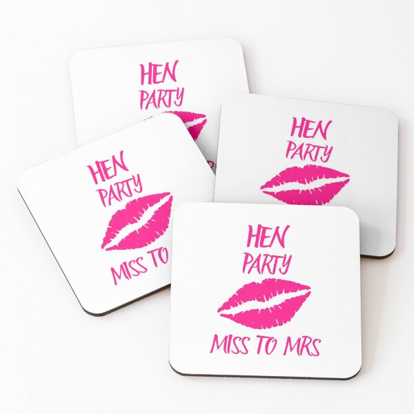 Item preview, HEN PARTY MISS TO MRS designed and sold by kawrdesigns.