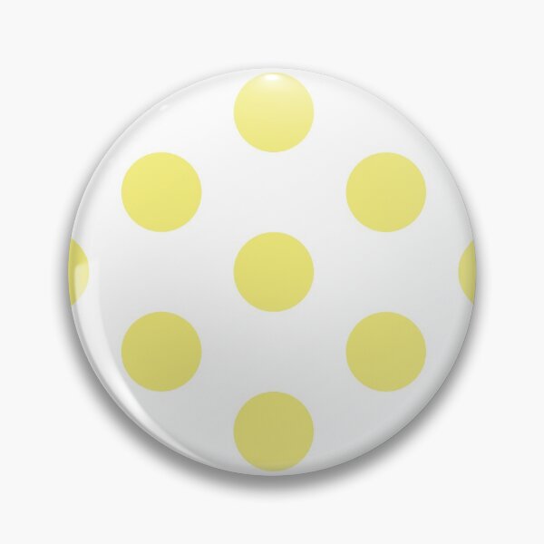 Item preview, Large YELLOW and WHITE POLKA DOTS designed and sold by RachelMacht.