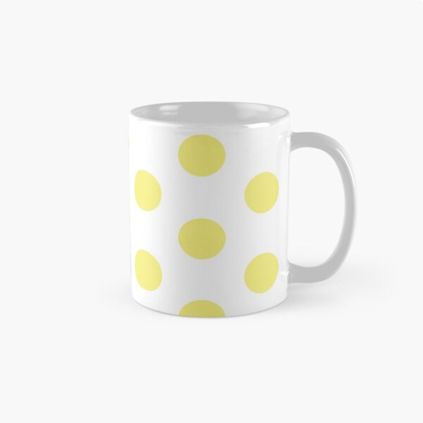 Item preview, Large YELLOW and WHITE POLKA DOTS designed and sold by RachelMacht.