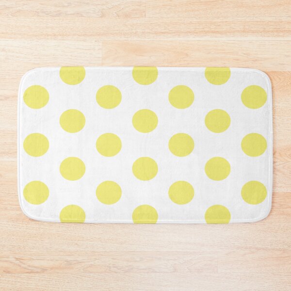 Item preview, Large YELLOW and WHITE POLKA DOTS designed and sold by RachelMacht.