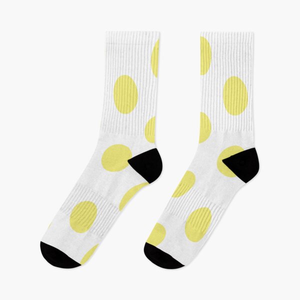 Item preview, Large YELLOW and WHITE POLKA DOTS designed and sold by RachelMacht.