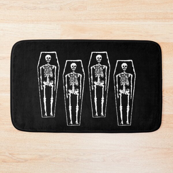 Item preview, Skeleton Coffin Goth Punk Halloween designed and sold by blueveins.