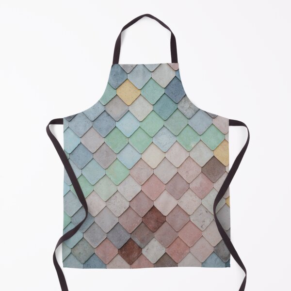 Item preview, Pretty Colorful Scales Tiles  designed and sold by fahadabu.