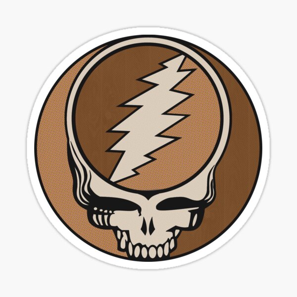 Stehlen Sie Ihr Gesicht Dead Head Deadhead Retro Sticker