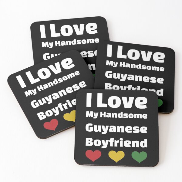 Item preview, I Love My Handsome Guyanese Boyfriend - Guyana Boyfriend designed and sold by DiceNLDesigns.