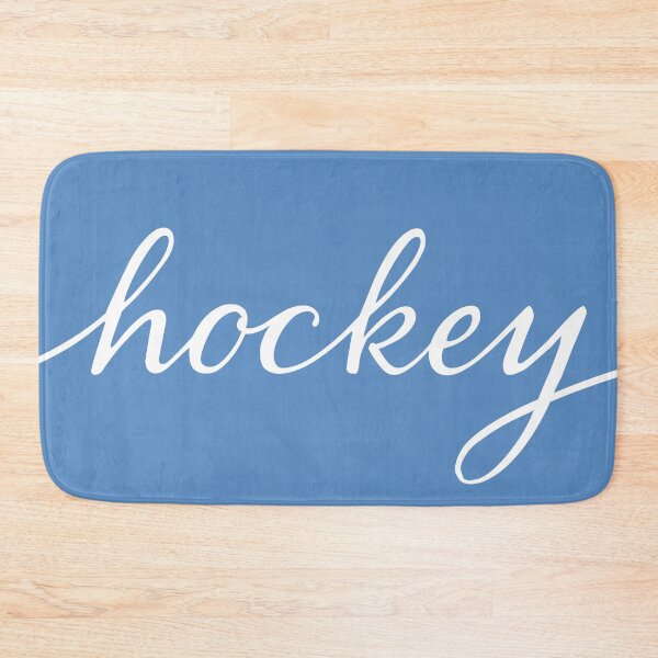 Item preview, Hockey lettering blue designed and sold by hookfreaks.