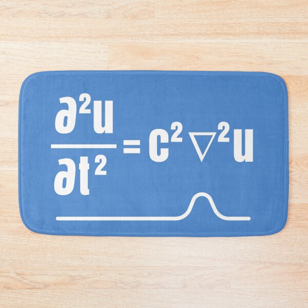Item preview, wave equation designed and sold by close-up.biz.