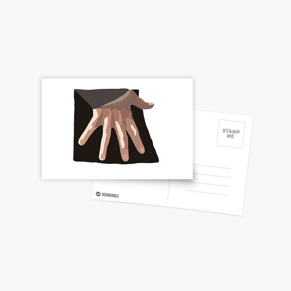 Mr. Darcy Hand Flex Postcard