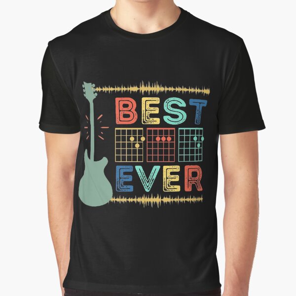 Item preview, Best Dad Ever Guitar Chords, Funny Gift For Guitarists, For The Best Dad Ever. designed and sold by PrettyAmazing.