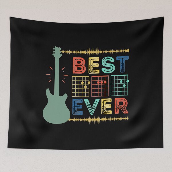 Item preview, Best Dad Ever Guitar Chords, Funny Gift For Guitarists, For The Best Dad Ever. designed and sold by PrettyAmazing.