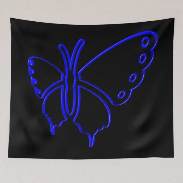 Item preview, Butterfly 3D ~ Black & Blue designed and sold by Boakes-Digital.